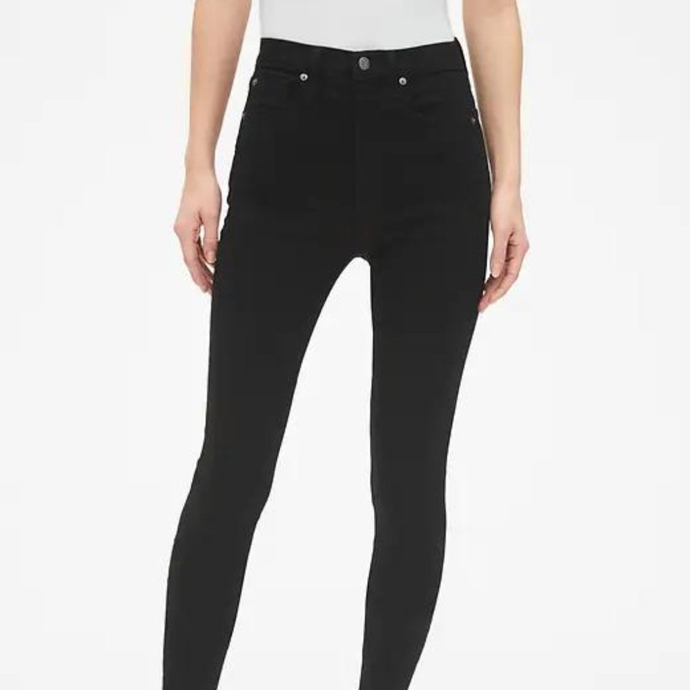 GAP Denim Stretch Sky High True Skinny Jeans NEW - Picture 3 of 6